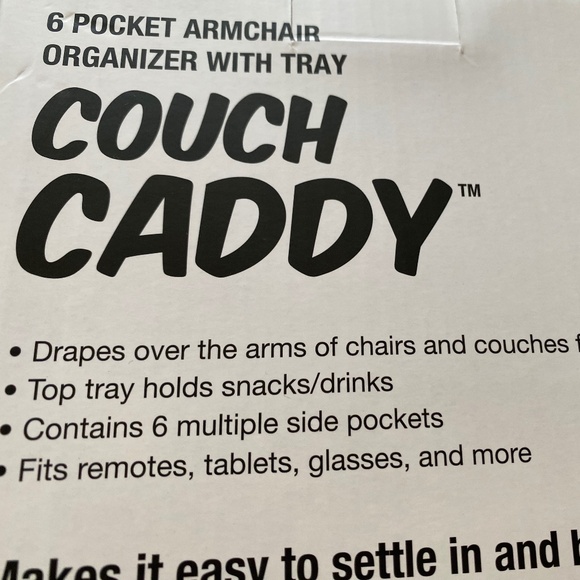 Couch Caddy- new in box - Picture 3 of 5
